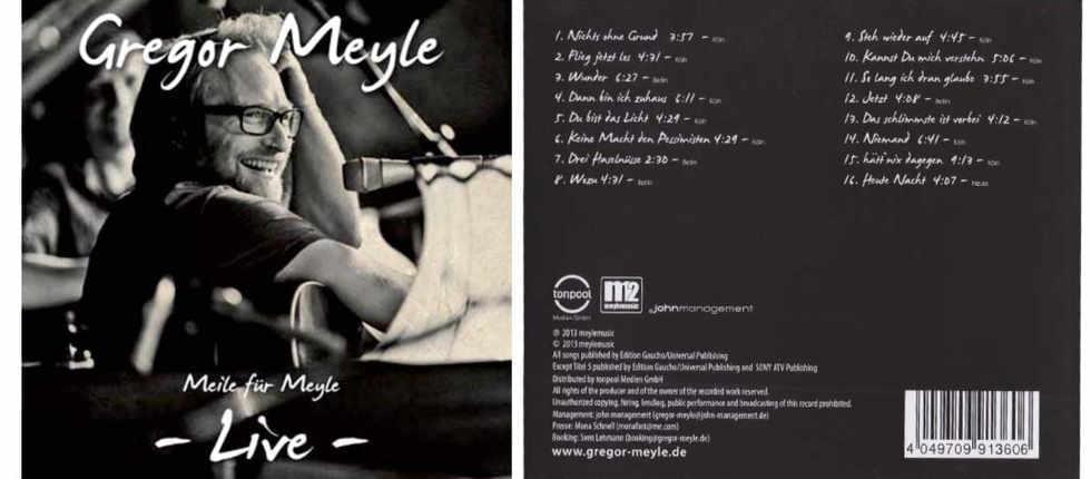  CD - Meile für Meyle - Live (2013),  