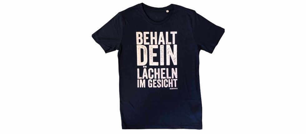 T-Shirt (Men) - navy blau,