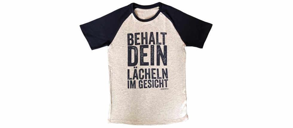 Baseballshirt (Men) - blau-grau,