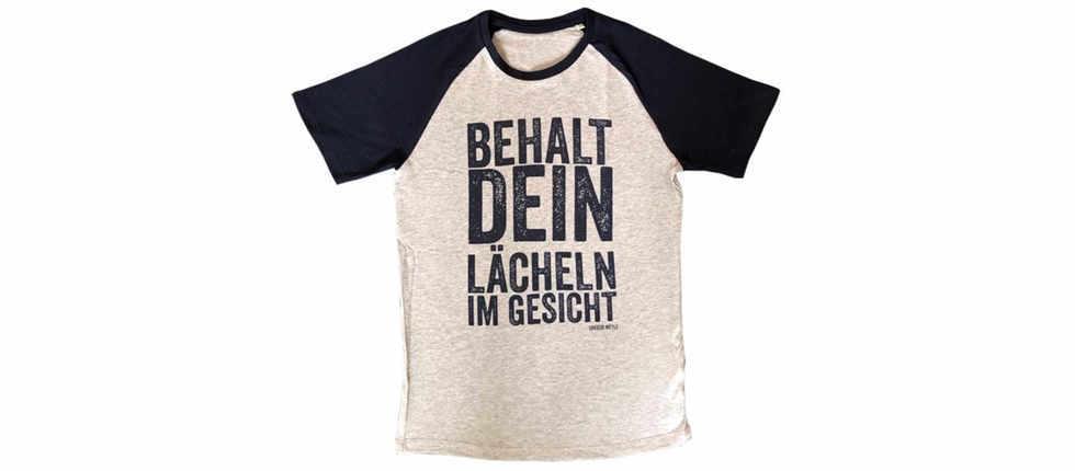  Baseballshirt (Men) - blau-grau,  