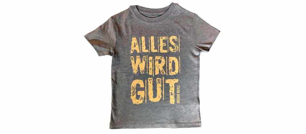 T-Shirt ( Kinder) - pastell blau,