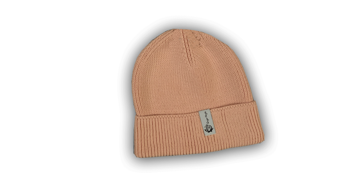  Beanie Mütze - rose, Einheitsgröße 