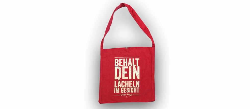 Slingbag - bordeau rot, mit breitem Boden