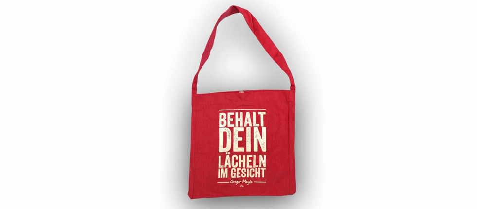  Slingbag - bordeau rot, mit breitem Boden 