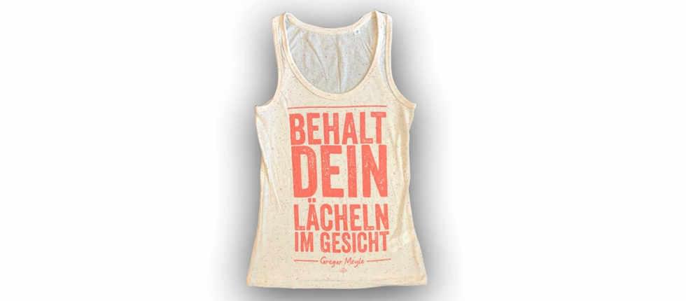 Tanktop (Unisex) - creme gesprenkelt,