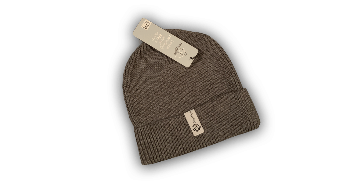 Beanie Mütze - grau, Einheitsgröße