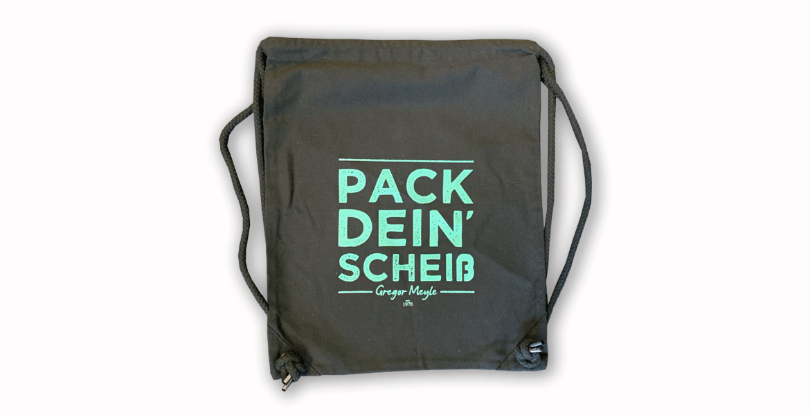  Rucksack - mintgrün, Farbe Schwarz, Druck mint grün 