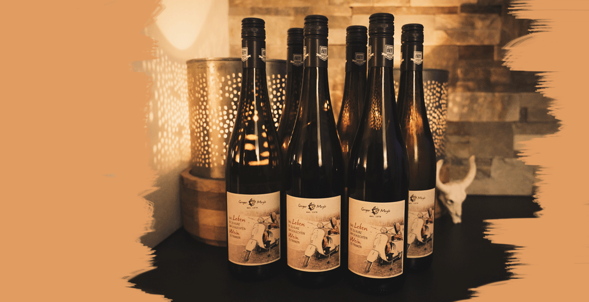  6 Flaschen Meyle Wein - Scheurebe, limited Edition  