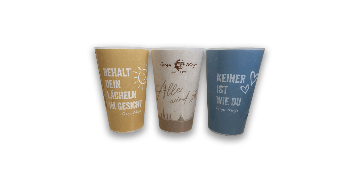  Becher Set 2 (3 Stück), 0,4l Festivalbecher 