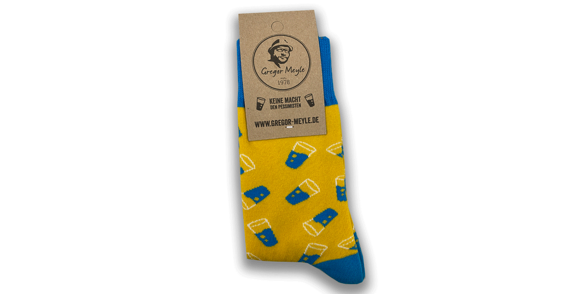 Socken - Keine Macht den Pessimisten,