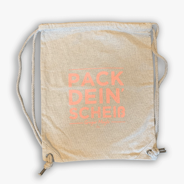 Rucksack - grau/rosa