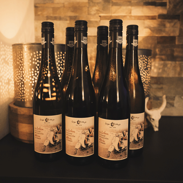 6 Flaschen Meyle Wein - Scheurebe
