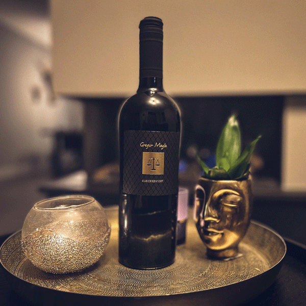 1 Fl. Rotwein - Gleichgewicht
