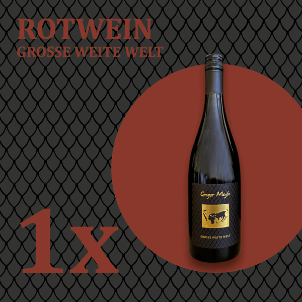 1 Fl. Rotwein - Grosse Weite Welt
