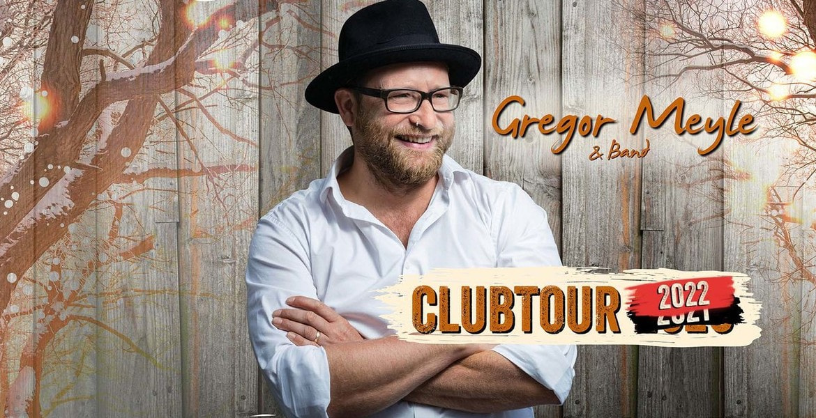 Tickets Gregor Meyle & Band, CLUBTOUR 2022 (verlegt vom 08.11.2020 bzw. 05.12.2021) in Wiesbaden