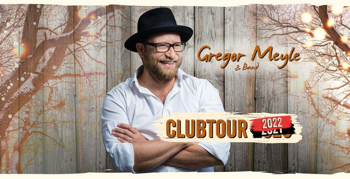 Tickets Gregor Meyle & Band, CLUBTOUR 2022 (verlegt vom 28.11.2020 bzw. 20.11.2021) in Münster