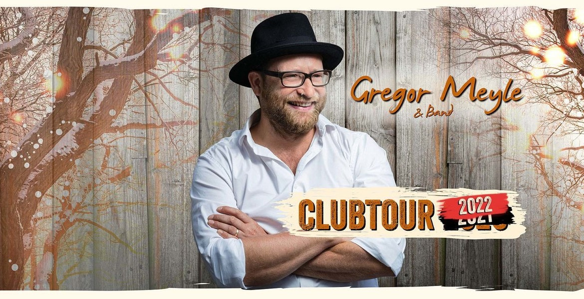 Tickets Gregor Meyle & Band, CLUBTOUR 2022 (verlegt vom 28.11.2020 bzw. 05.11.2021) in Bielefeld